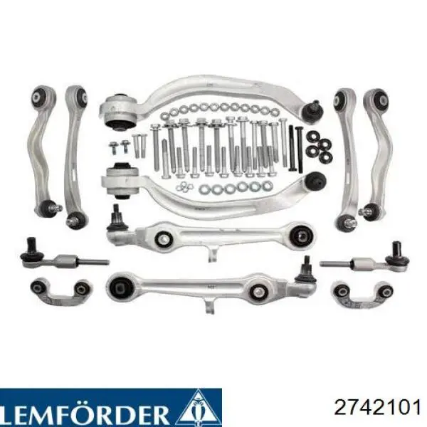 Kit de brazo de suspensión delantera 2742101 Lemforder