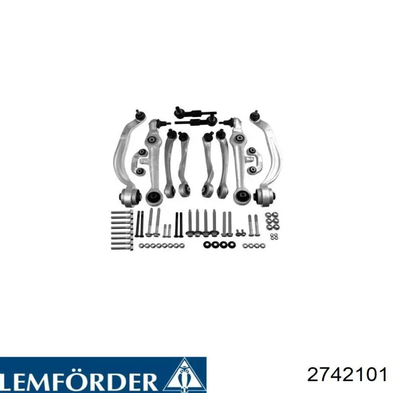 Kit de brazo de suspensión delantera Lemforder 2742101