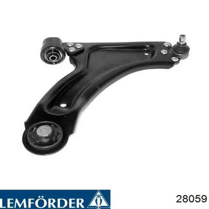 28059 Lemforder Brazo inferior derecho de la suspensión delantera