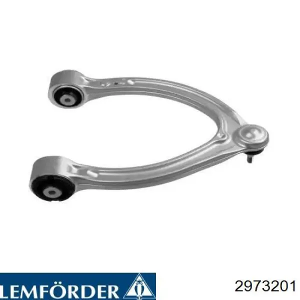 Brazo superior derecho de la suspensión delantera 2973201 Lemforder