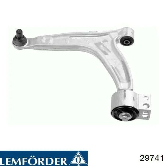 Brazo inferior izquierdo de la suspensión delantera 29741 Lemforder