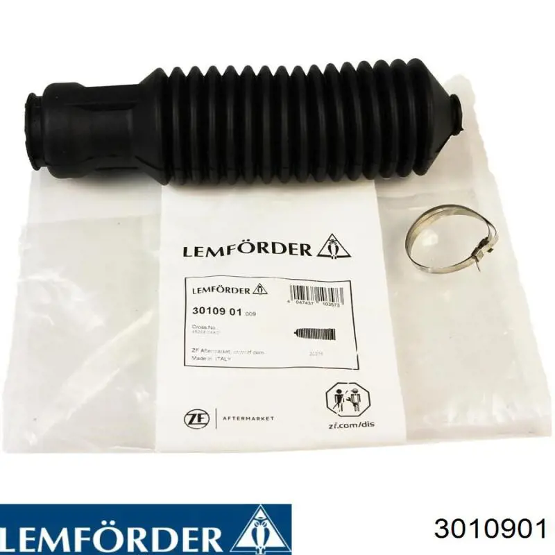 Guardapolvo de dirección derecho (cremallera) Lemforder 3010901 precio, desde 9,72 EUR