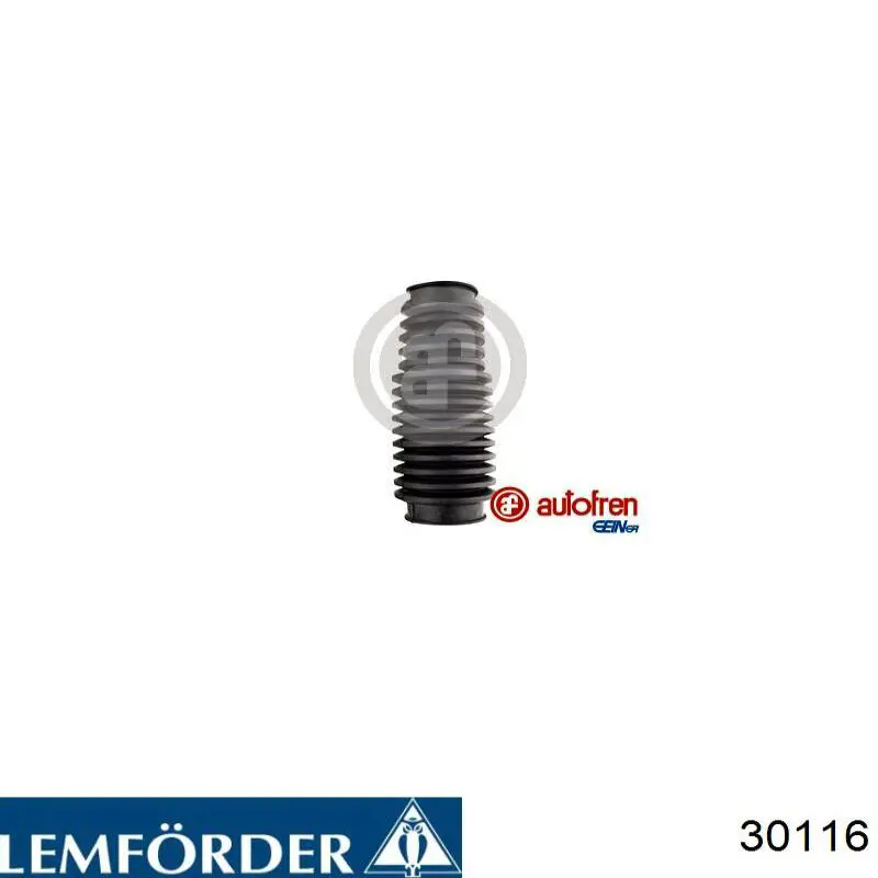 Comprar 30116 Lemforder Guardapolvo de dirección derecho (cremallera)