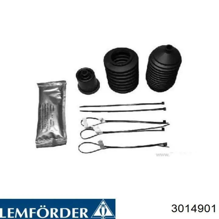 Comprar 3014901 Lemforder Guardapolvo de dirección derecho (cremallera)