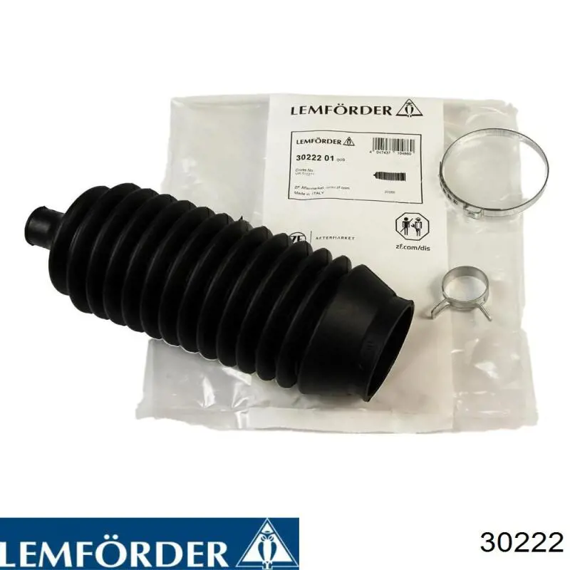 Guardapolvo de dirección izquierdo (cremallera) Lemforder 30222 precio, desde 9,33 EUR