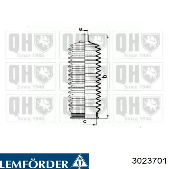 Guardapolvo de dirección Lemforder 3023701 precio, desde 7,69 EUR