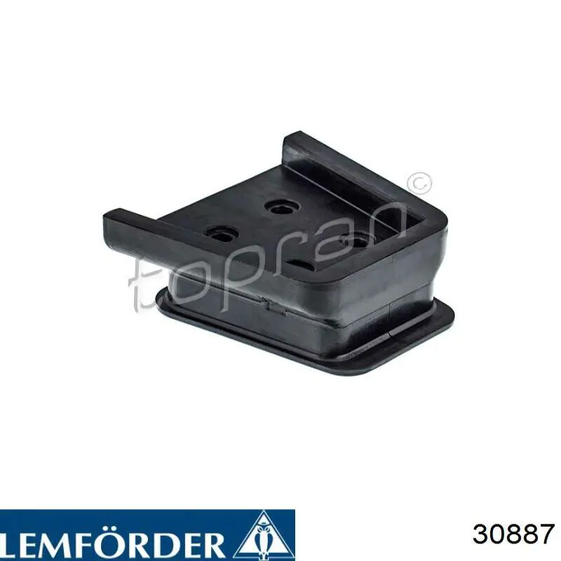 Silentblock delantero de ballesta trasera 30887 Lemforder