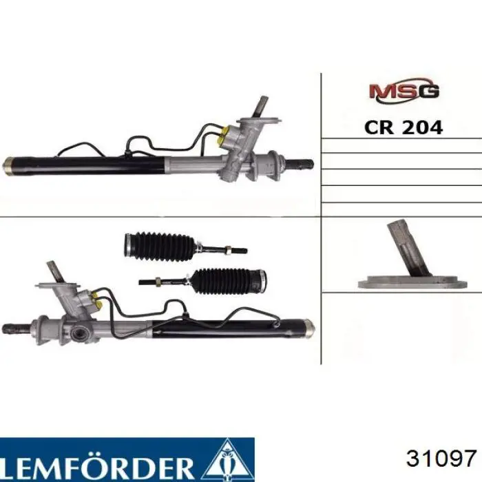 Brazo direccion coche Lemforder 31097 precio, desde 28,57 EUR