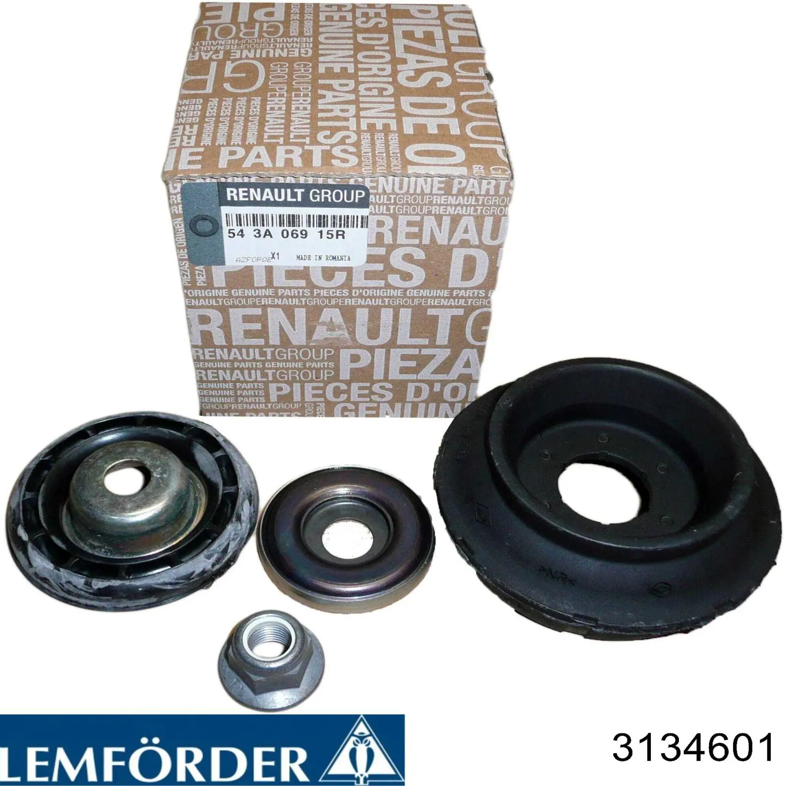 3134601 Lemforder Soporte del amortiguador delantero