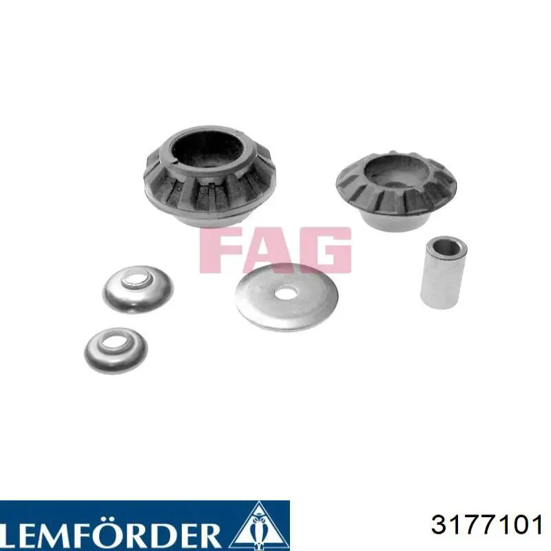 Soporte del amortiguador delantero 3177101 Lemforder