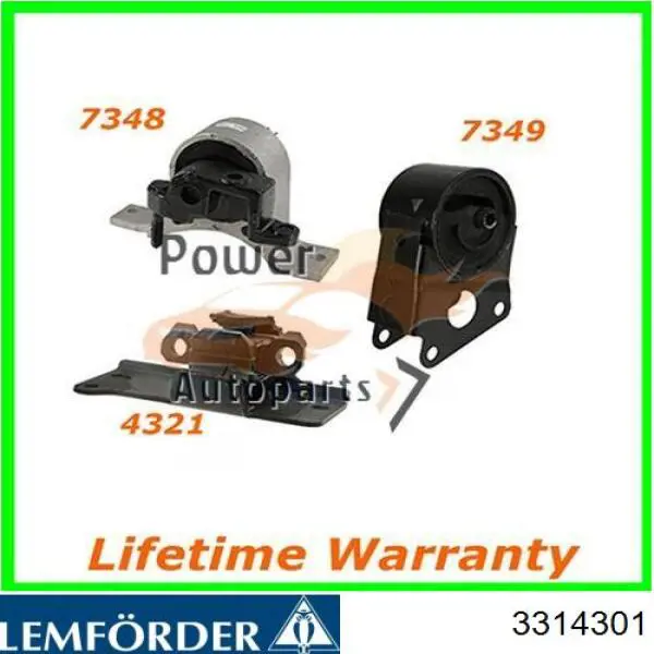 Comprar 3314301 Lemforder Soporte izquierdo del motor