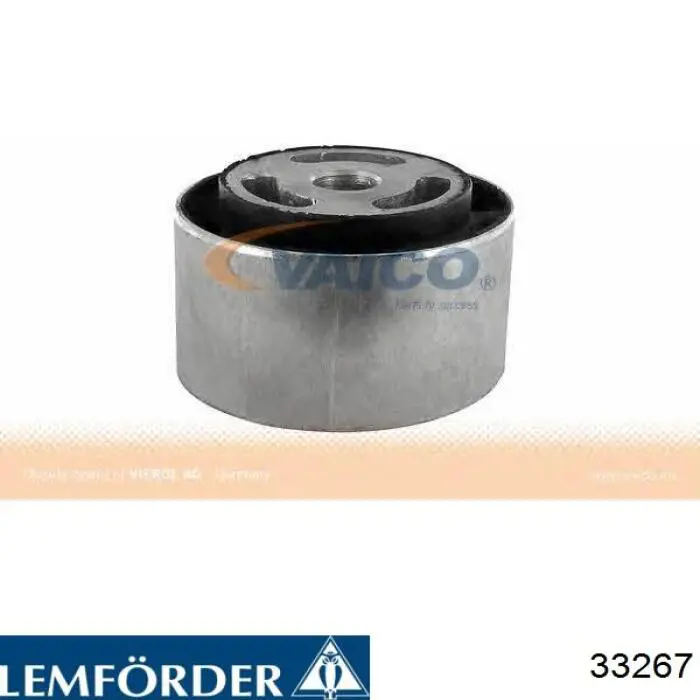 Silentblock delantero del soporte de la traviesa del diferencial trasero 33267 Lemforder