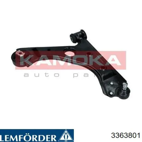 Brazo inferior derecho de la suspensión delantera 3363801 Lemforder