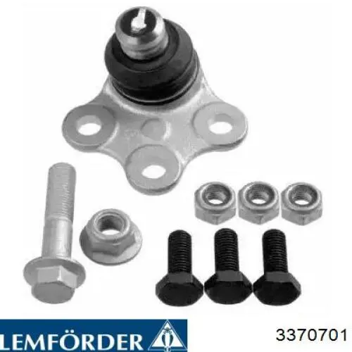 Rótula de suspensión inferior izquierda Lemforder 3370701 precio, desde 21,13 EUR
