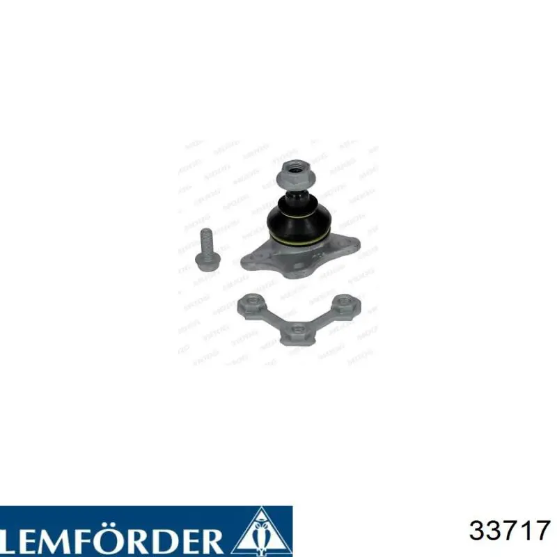 Buje del brazo inferior trasero 33717 Lemforder