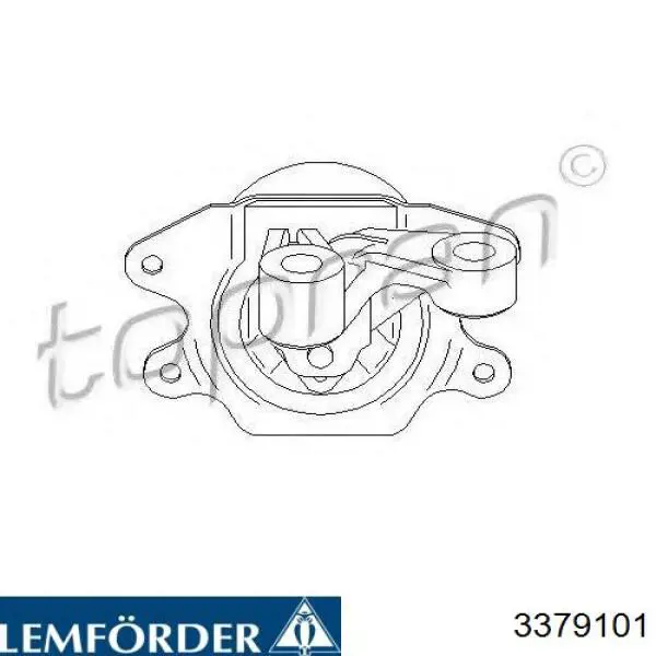 Comprar 01010 Metalcaucho Soporte izquierdo del motor