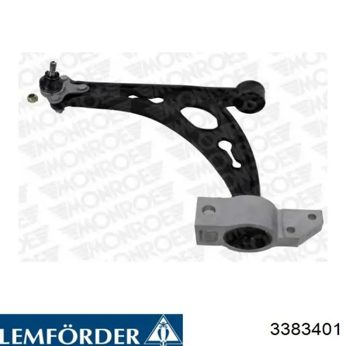 Brazo inferior izquierdo de la suspensión delantera 3383401 Lemforder