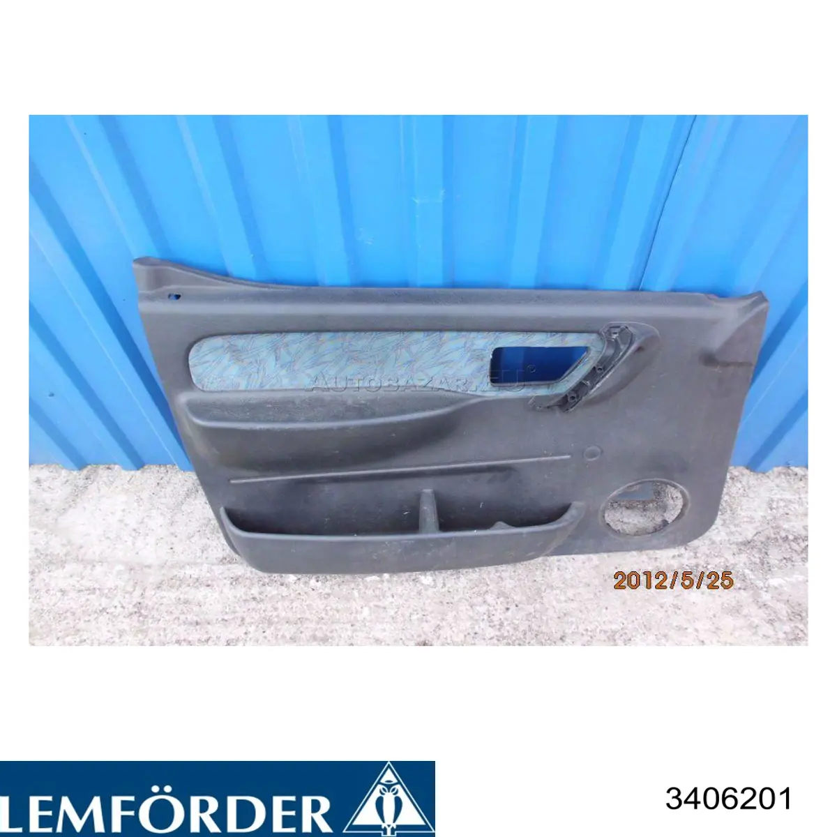 Buje de barra estabilizadora delantera 3406201 Lemforder