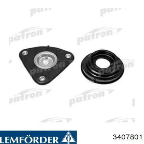 Soporte del amortiguador delantero Lemforder 3407801