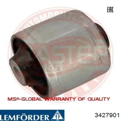 57347 Metalcaucho Buje del brazo inferior trasero