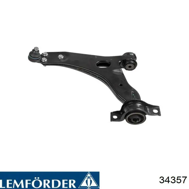 Brazo inferior derecho de la suspensión delantera 34357 Lemforder