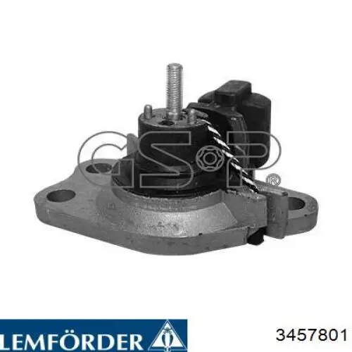 3457801 Lemforder soporte de motor derecho