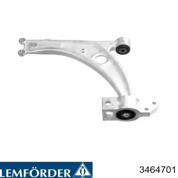 Brazo inferior izquierdo/derecho de suspensión delantera 3464701 Lemforder