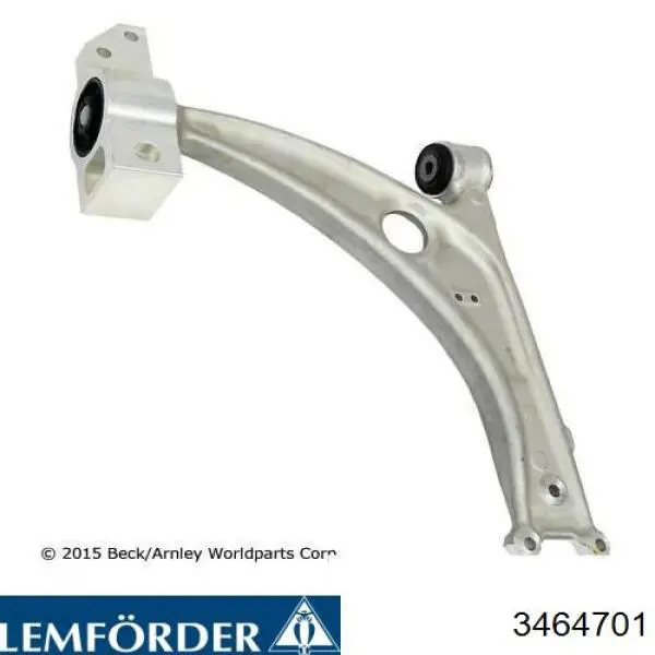 Brazo inferior izquierdo/derecho de suspensión delantera Lemforder 3464701 precio, desde 48,21 EUR