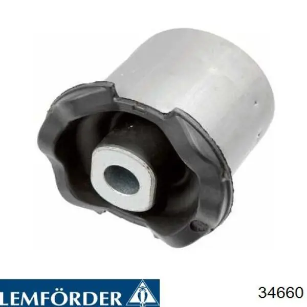 Silentblock del brazo superior de suspensión trasera 34660 Lemforder