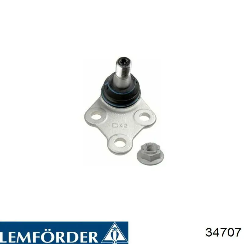 34707 Lemforder Soporte de bola inferior derecho
