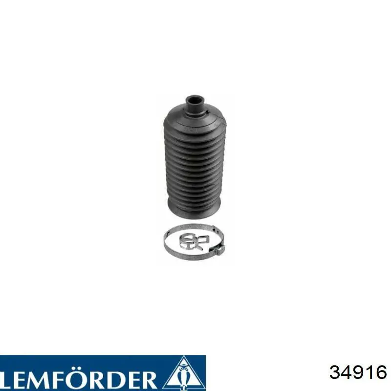 Comprar 34916 Lemforder Guardapolvo de dirección izquierdo (cremallera)