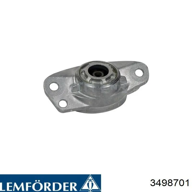 Soporte del amortiguador delantero izquierdo 3498701 Lemforder