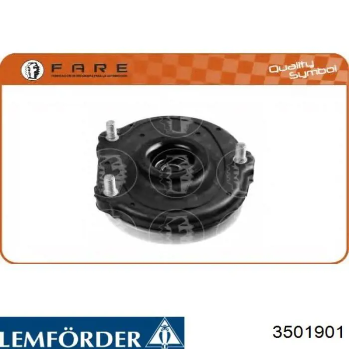 3501901 Lemforder Soporte amortiguador delantero izquierdo