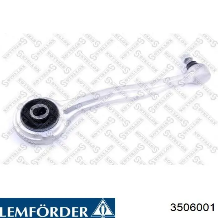 Brazo inferior derecho de la suspensión delantera 3506001 Lemforder