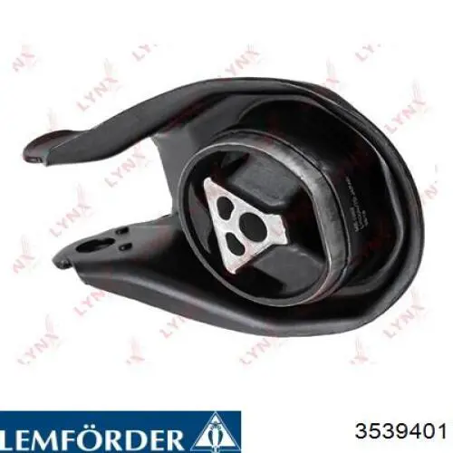 Soporte de motor trasero izquierdo 3539401 Lemforder