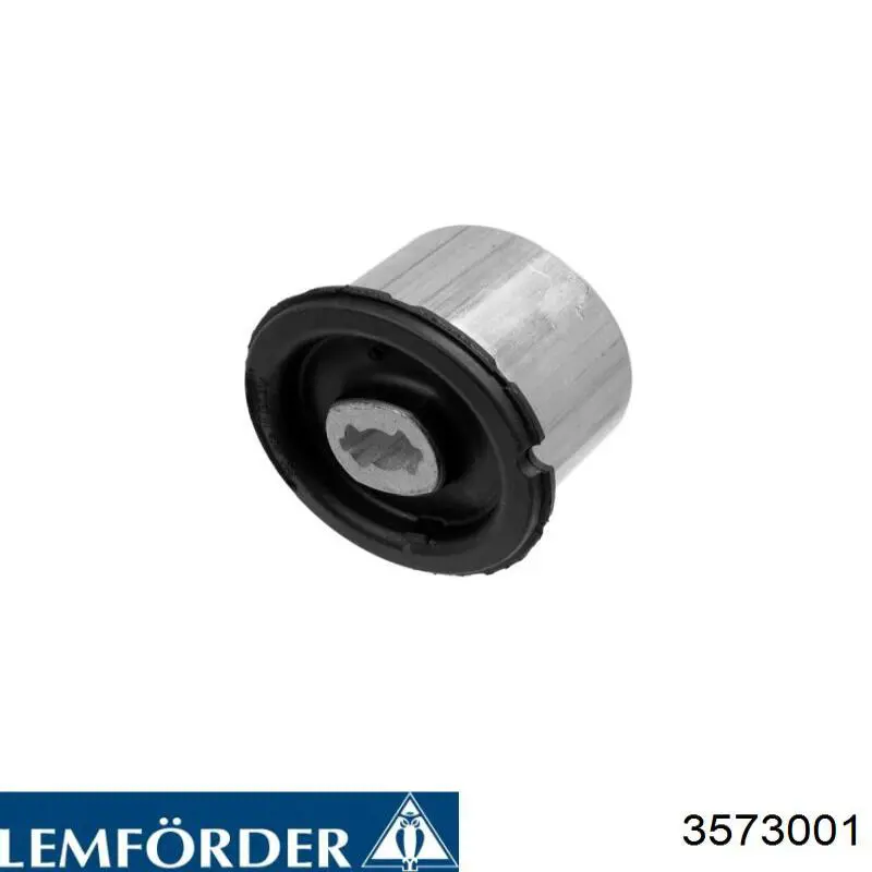 35730 01 Lemforder silentblock, soporte de diferencial, eje trasero, trasero