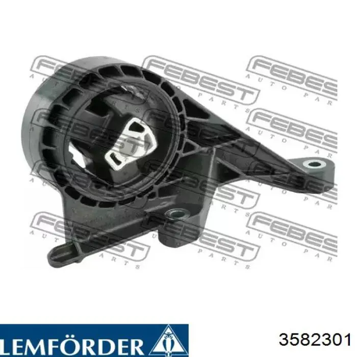 Soporte izquierdo del motor 07153 Metalcaucho