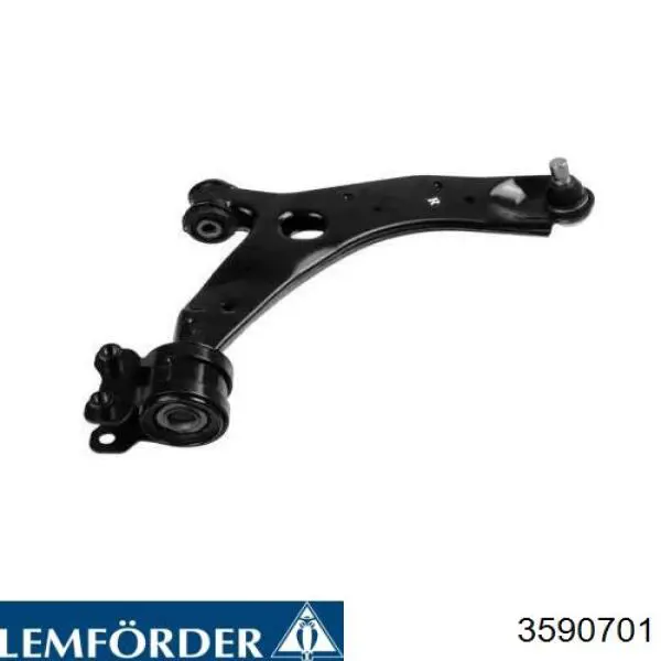 Brazo inferior derecho de la suspensión delantera Lemforder 3590701