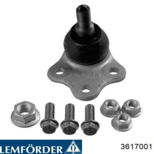 Brazo inferior izquierdo de la suspensión delantera Lemforder 3617001