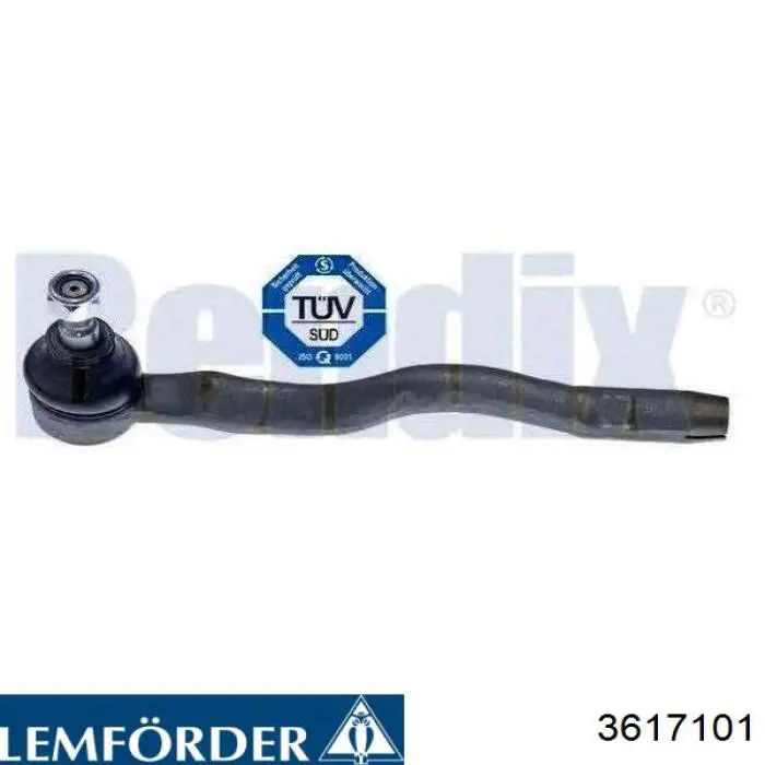 Brazo inferior derecho de la suspensión delantera 3617101 Lemforder
