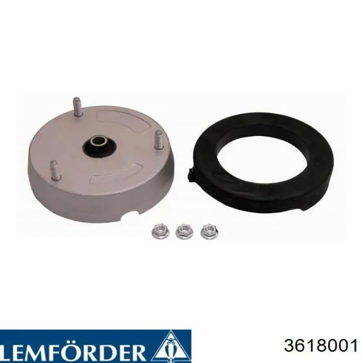 Soporte del amortiguador delantero Lemforder 3618001