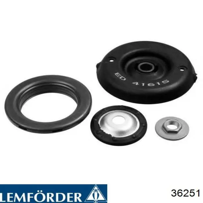 Brazo superior derecho de la suspensión trasera 36251 Lemforder
