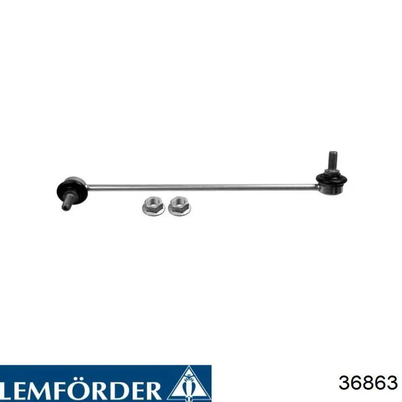 36863 Lemforder barra estabilizadora delantera derecha
