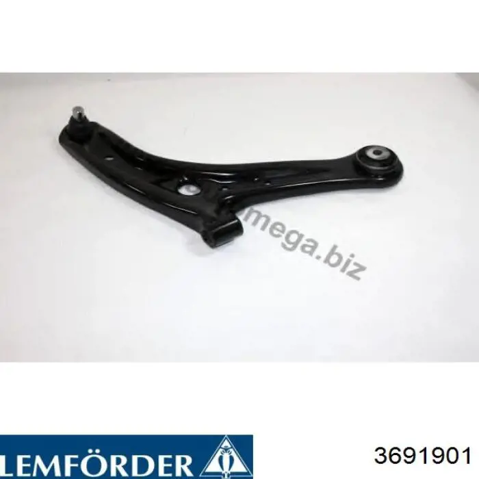 Brazo inferior derecho de la suspensión delantera Lemforder 3691901 precio, desde 48,66 EUR