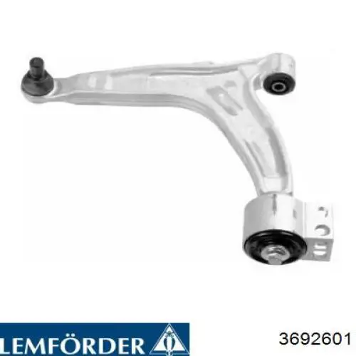 Brazo inferior izquierdo de la suspensión delantera 3692601 Lemforder