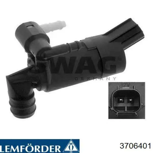 silentblock del eje trasero Lemforder 3706401