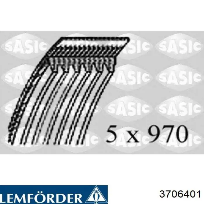 3706401 Lemforder Silentblock del puente trasero