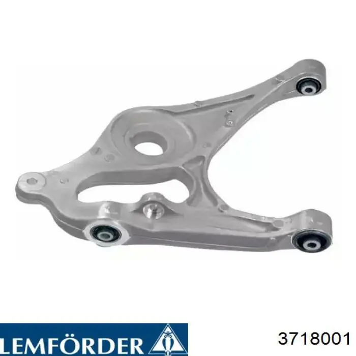 3718001 Lemforder brazo suspension (control trasero inferior izquierdo)