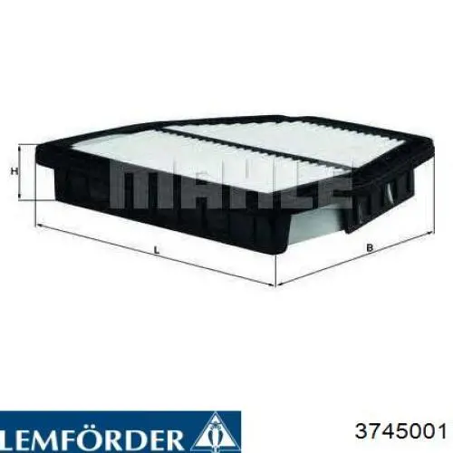 Silentblock suspension Lemforder 3745001