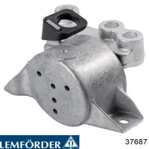 57908 Metalcaucho Soporte de motor derecho